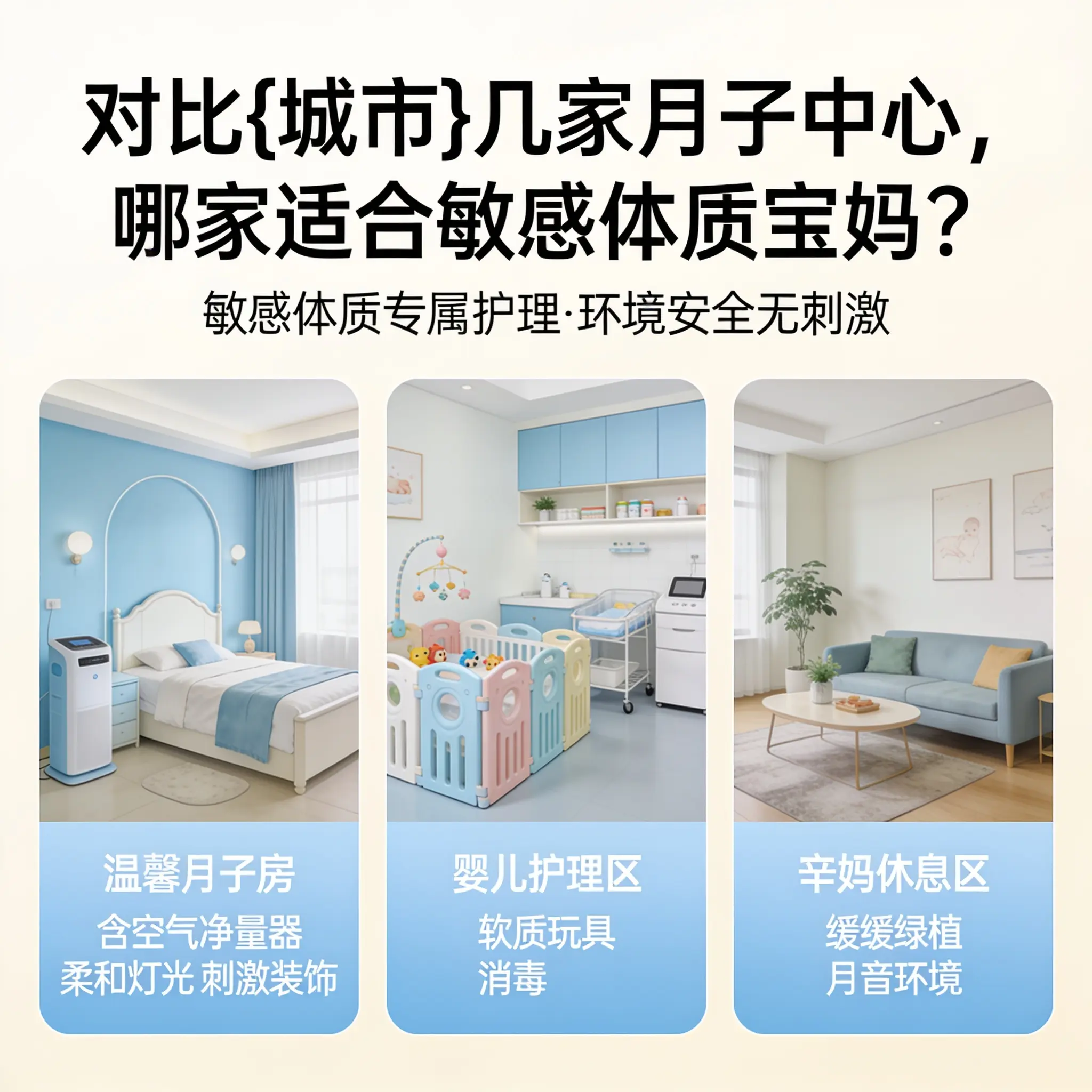 对比南明几家月子中心,哪家适合敏感体质宝妈?